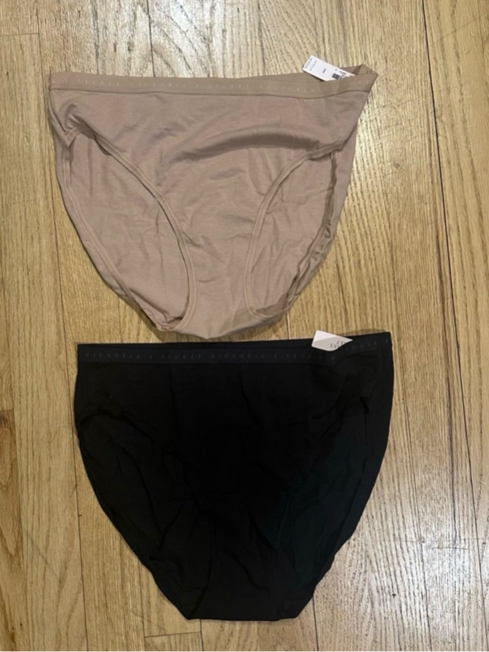 Victoria's Secret NWT bundle of two(M)stretch cotton high rise/high leg panties